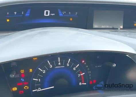 2012 Honda Civic Ex z USA, uszkodzony, nr VIN 2HGFG3B85CH505432